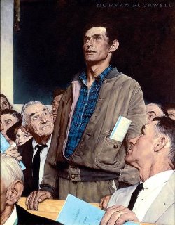 Norman Rockwell's Freedom of Speech