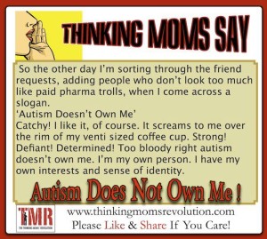 TMR Meme Autism does not own me