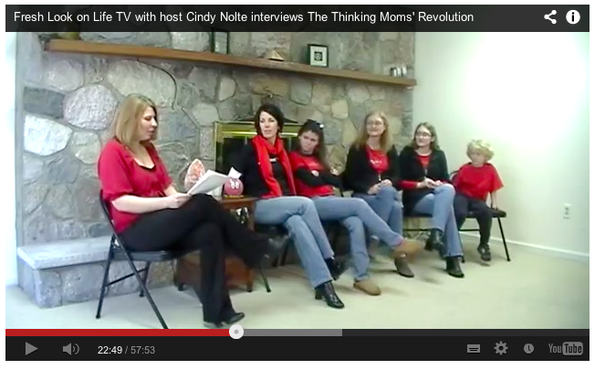 Thinking Moms interviewed by Cindy Nolte