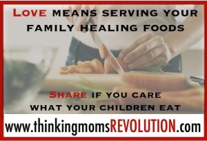 TMR Meme Love Means serving your family healthy foods
