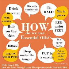 How to use essential oils courtesy of caigconsulting.com