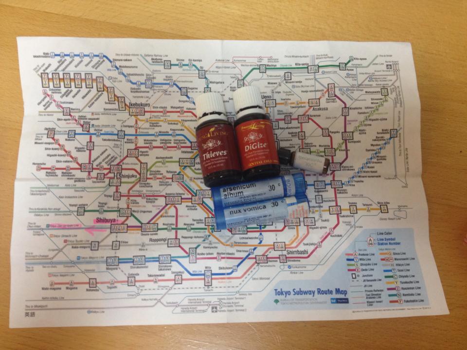 Tokyo subway map