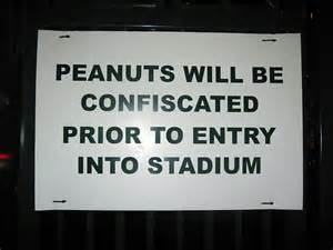 peanut sign