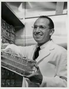 Jonas Salk, inventor of the first inactivated polio vaccine